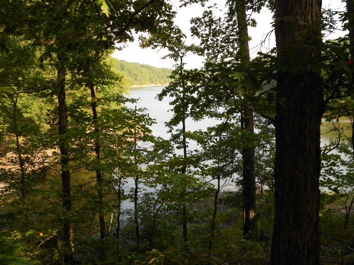 The lake en route to Joplin from Tompkins Bend.